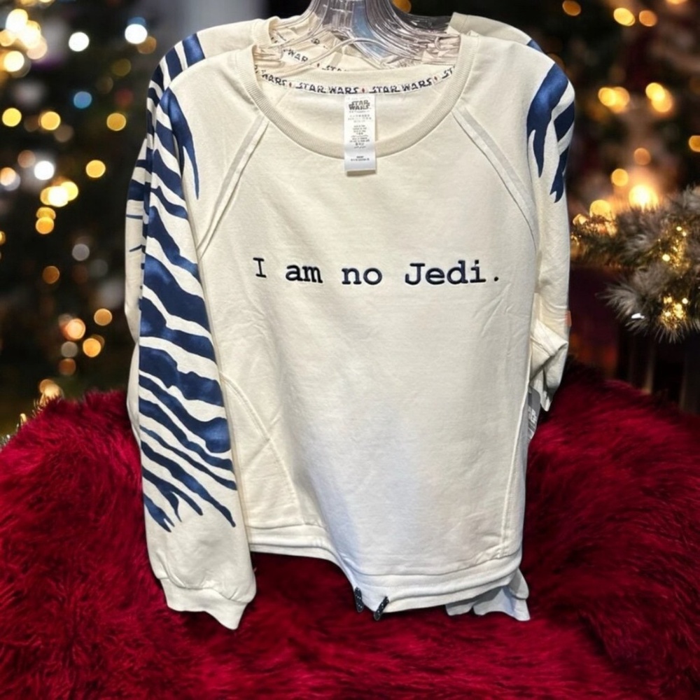 Disney Parks Star Wars Ahsoka Tano Pullover I Am No Jedi Sweatshirt